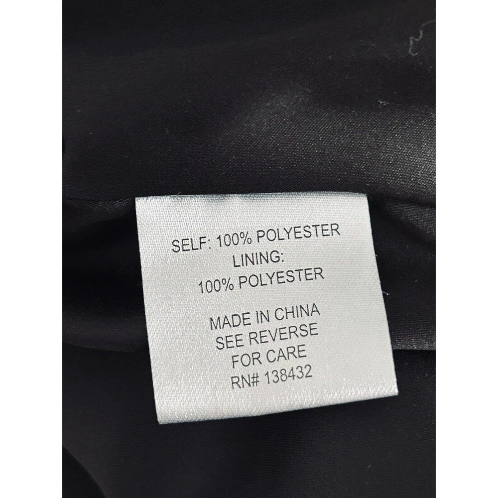 ModCloth | Womens Black Sleeveless V-Neck Empire Waist Fit Flare Dress Size XXS - Picture 6 of 7